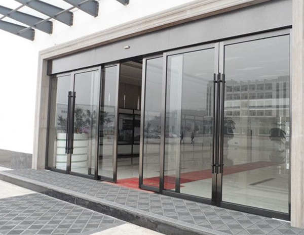 商业门口云蜗磁悬浮自动门模式