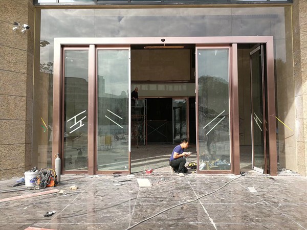 双开滋悬浮自动门