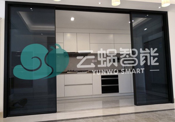云蜗磁悬浮玻璃感应门